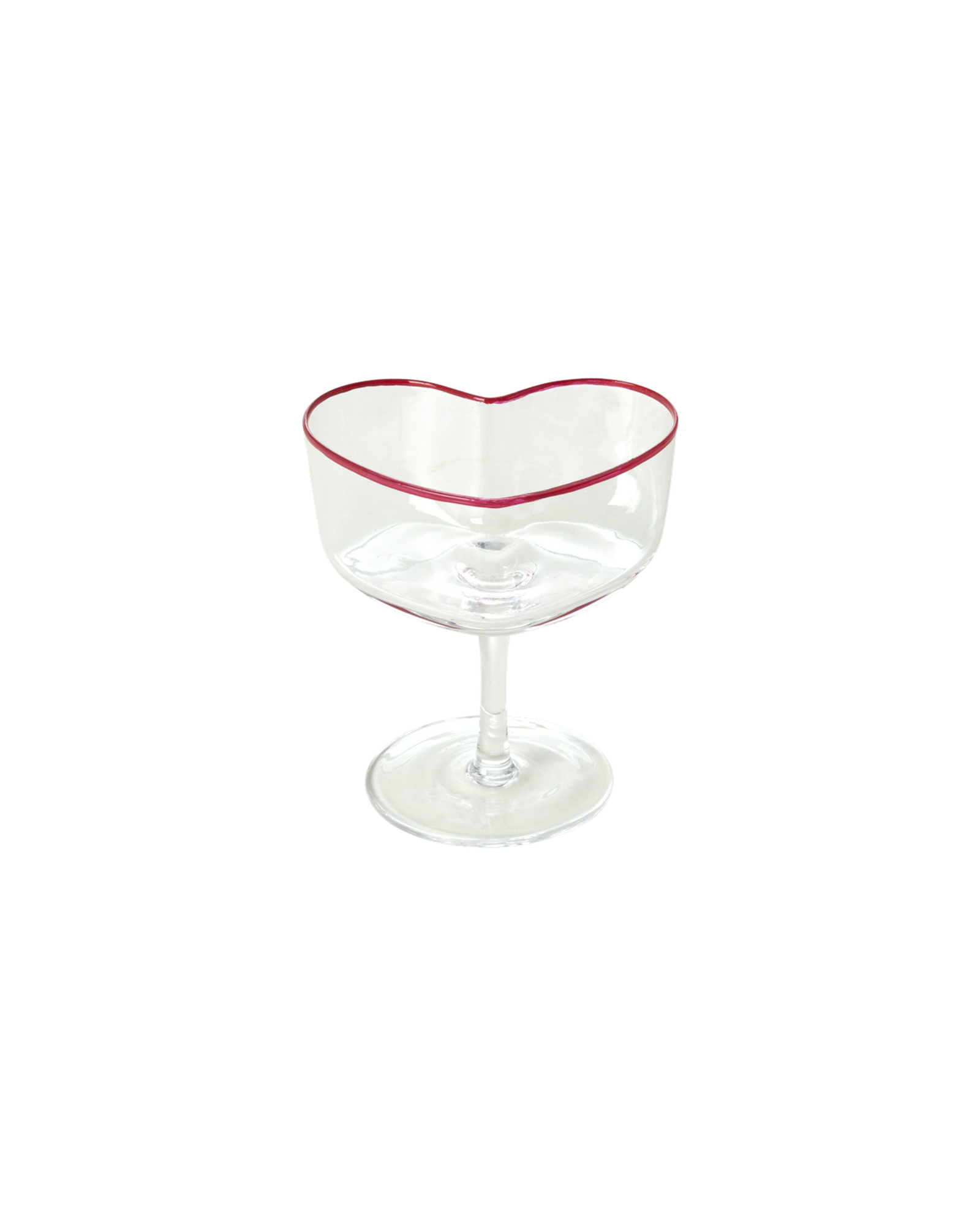 Champagneglas Hartjes Transparant Met Gouden Rand 140ml Champagneglas Hartjes Transparant Met Gouden Rand 140ml