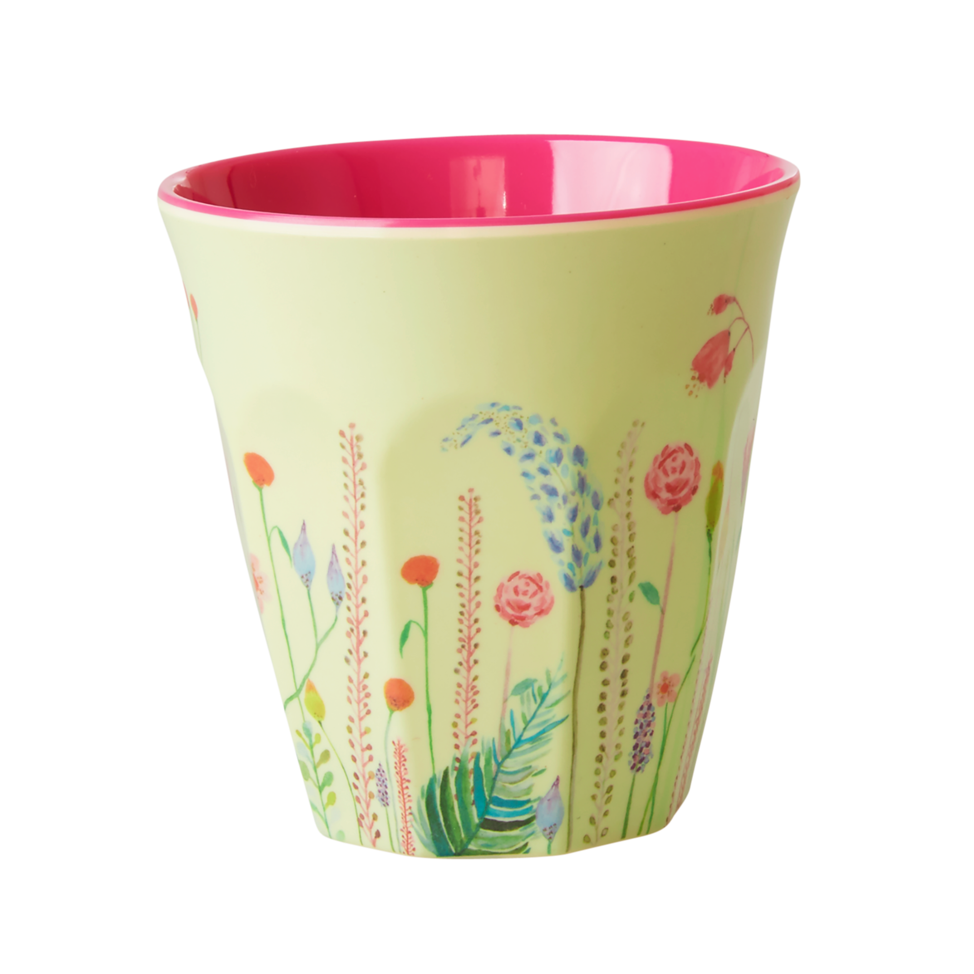 Tazza In Melamina Rice, 300 Ml, 9x9 Cm, Senza BPA, Stampa Floreale Svedese, Lavabile In Lavastoviglie