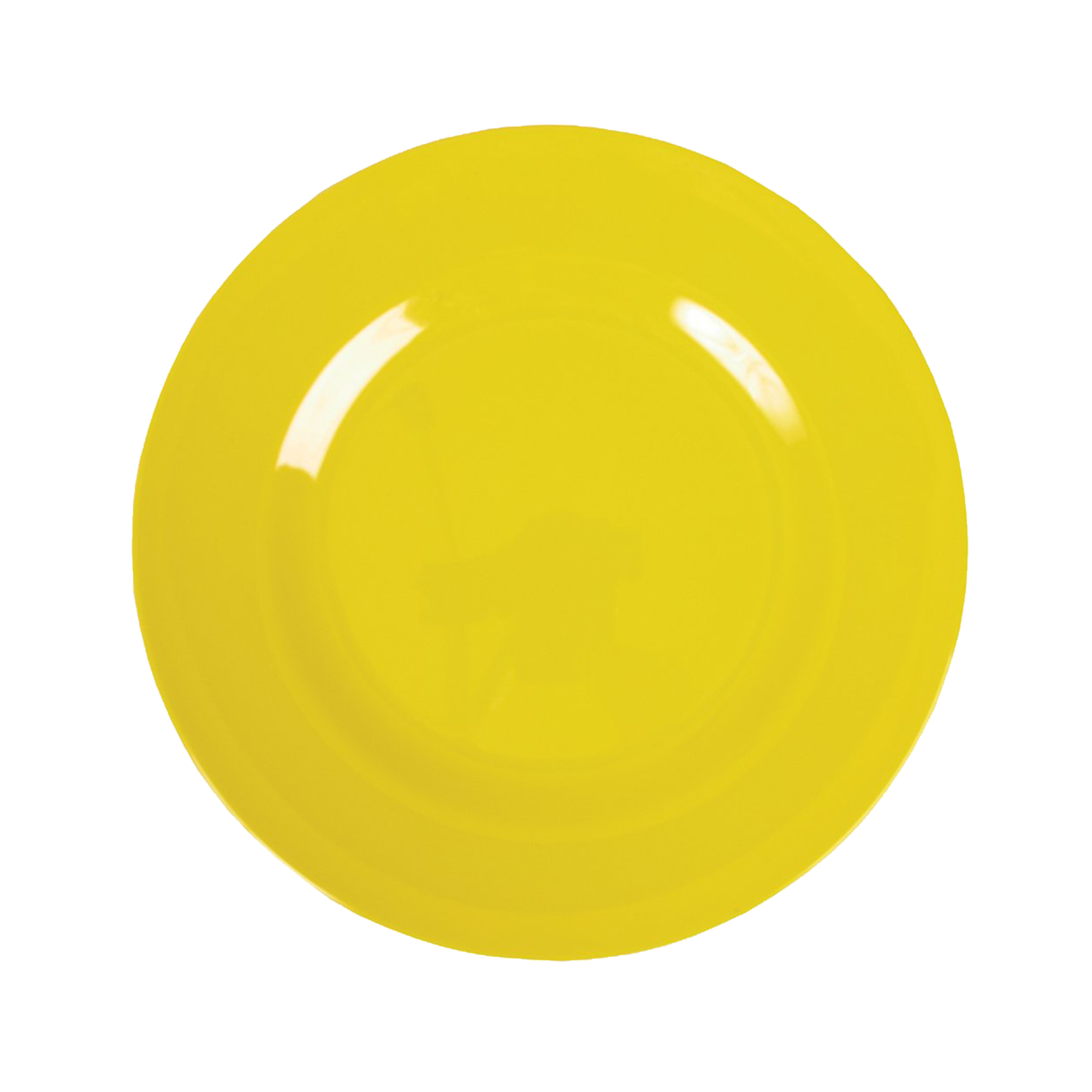 Buy Round Melamine Lunch Plate Yellow RICE rice by rice