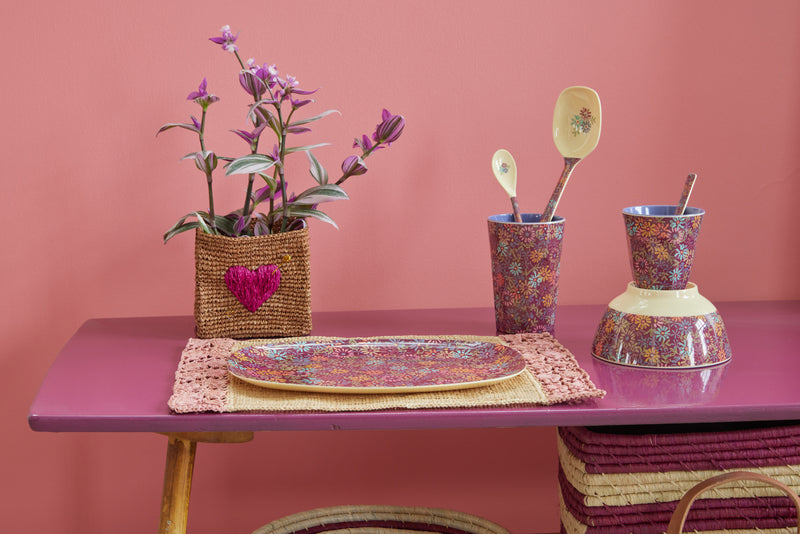 Latteske - Lavendel - Wild Vintage Flower Print Environment