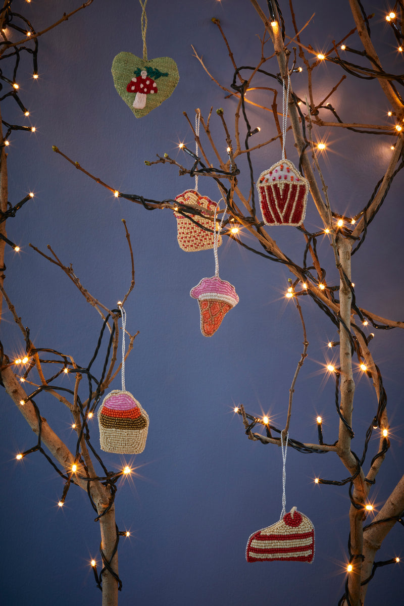 Beads Christmas Ornament - Multicolor - Cake Theme Environment