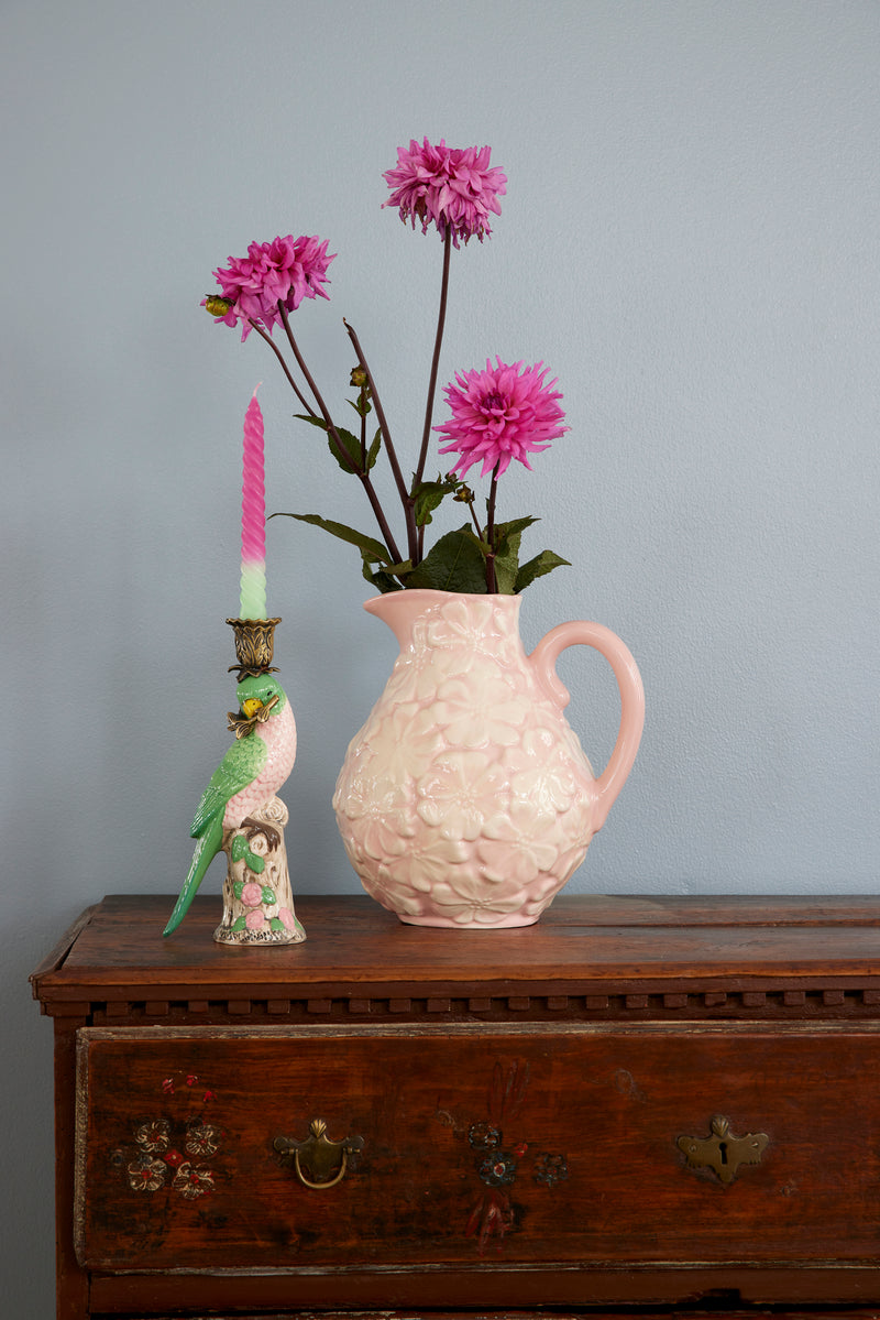 Large Ceramic Jug - Soft Pink Environment