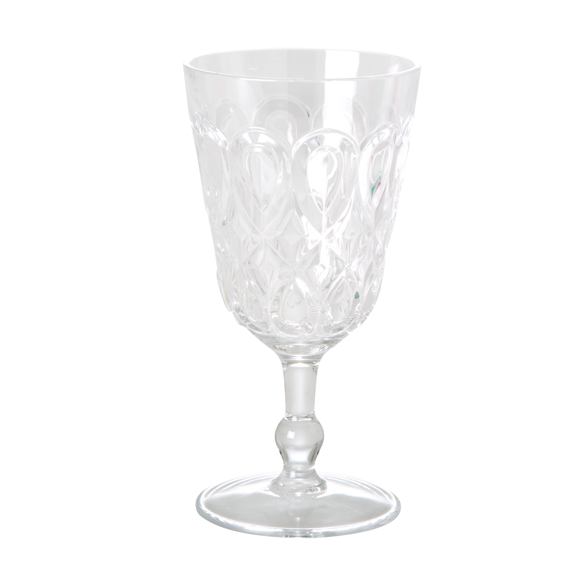 BACI MILANO - Lot De 6 Verres à Eau « Baroque & Rock » En Polycarbonate