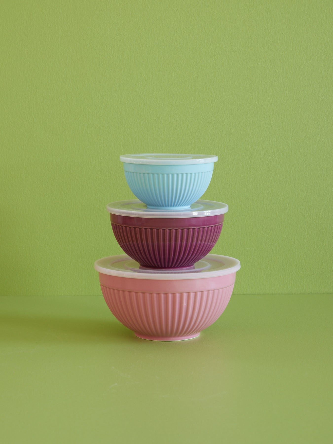 Ceramica Ciotola - Multicolore - Set di 3 – RICE by RICE
