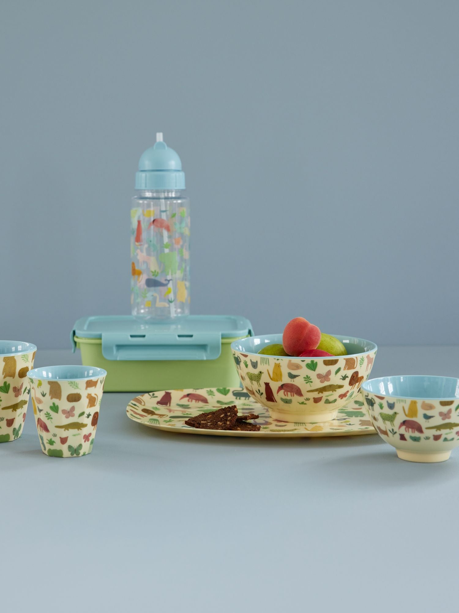 Acheter Médium Bol - Bleu clair - Sweet Jungle Print | Design danois