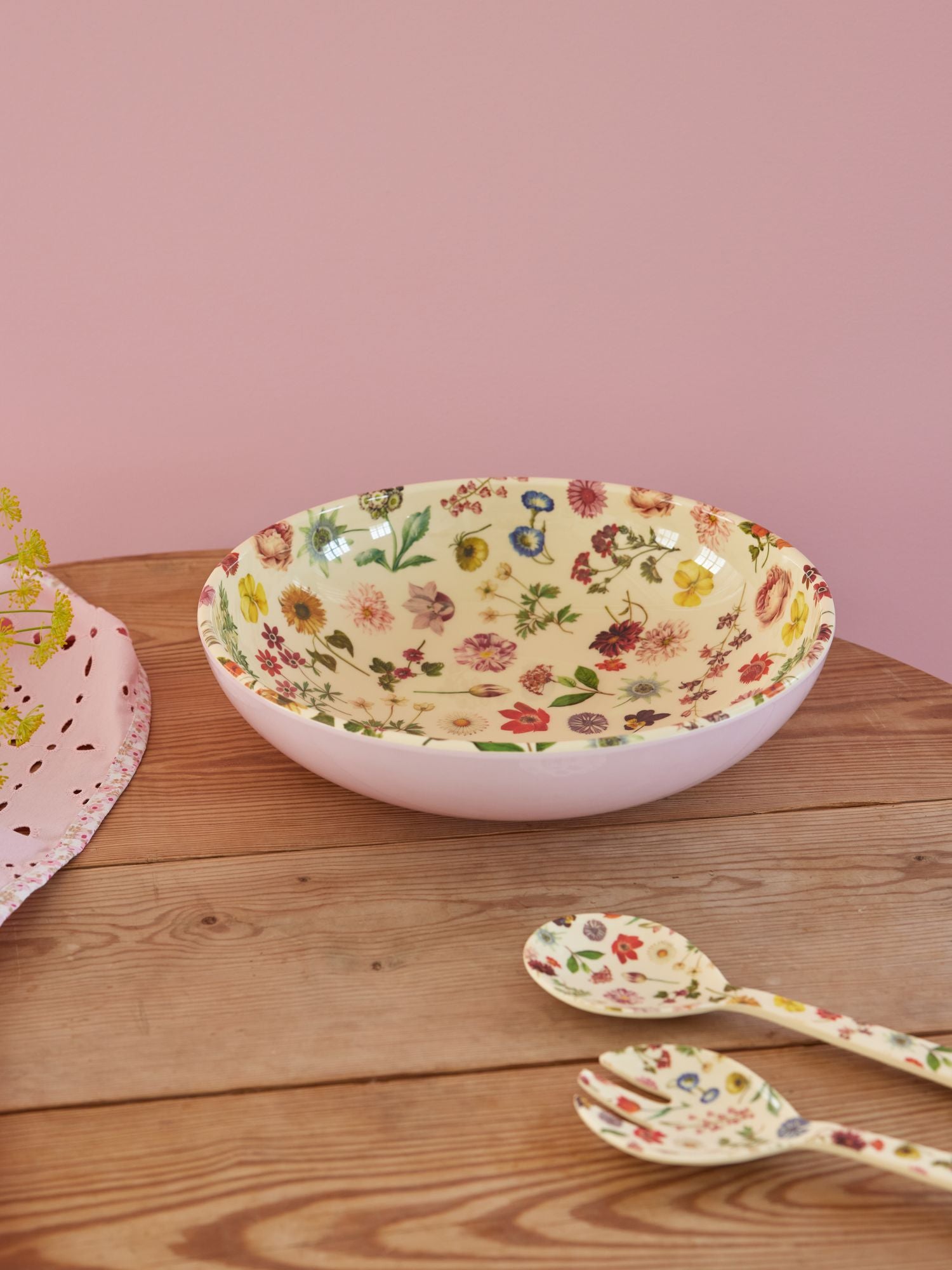 RICE Skål - Salatskål Med Blomster Drøm Print