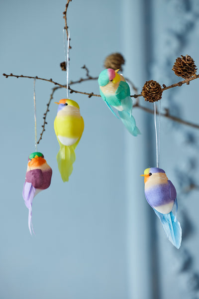 Bird Christmas Ornament - Blue Environment