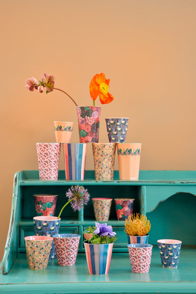 Tall Cup - Coral - Hilma Forever Print Environment