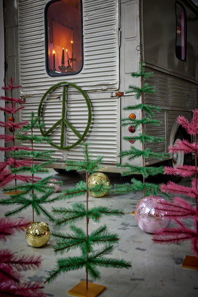 Mittelgroße Weihnachtsbaum - Pink Environment